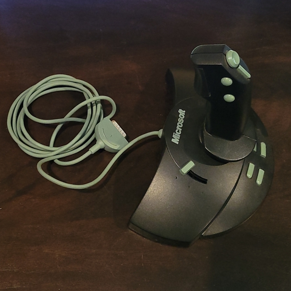 Vintage Microsoft Sidewinder 3d Pro